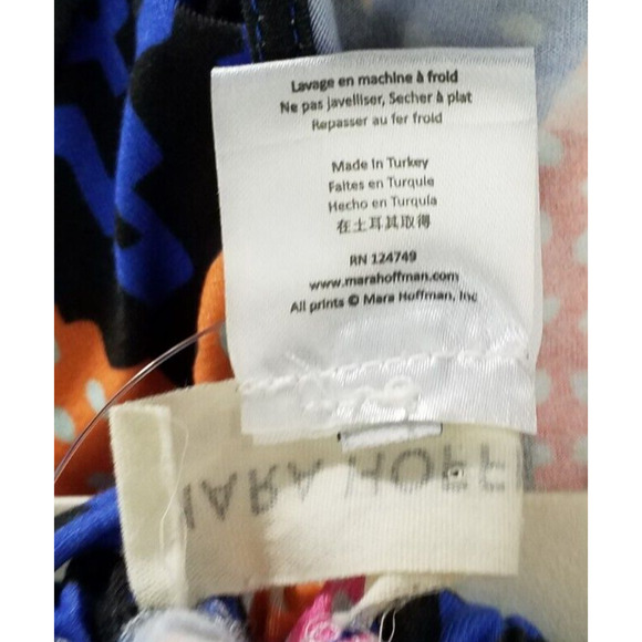 Mara Hoffman Womens Swim Cover Up Starbasket Mini Dress Multicolor Size Medium - Picture 6 of 6